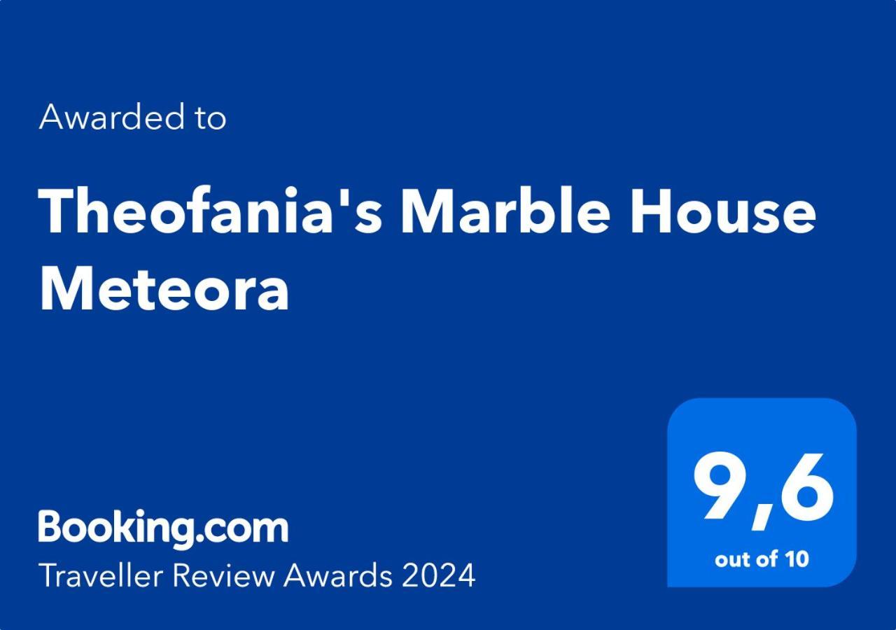 Theofania'S Marble House Meteora Apartment Kastraki  Bagian luar foto